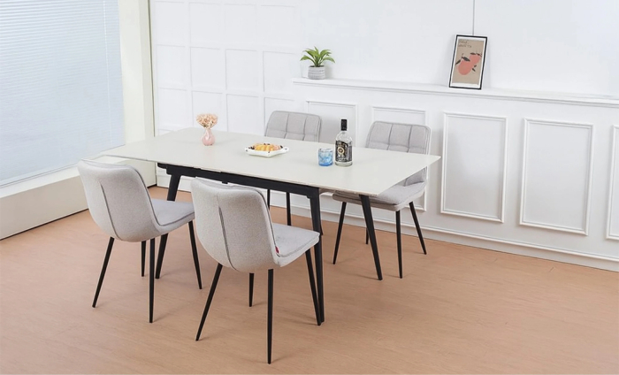 Set masa extensibila R101 + 4 scaune R2001/8 [1]