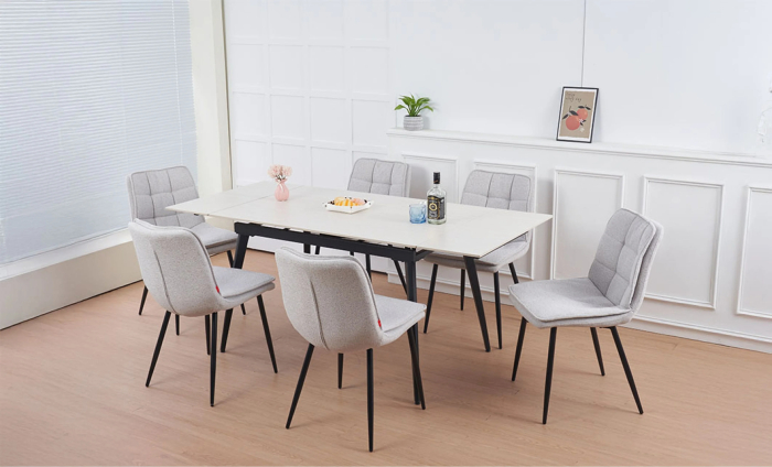 Set masa extensibila R101 + 4 scaune R2001/8 [2]