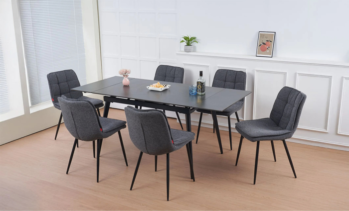 Set masa extensibila R101 + 4 scaune R2001/9 [2]