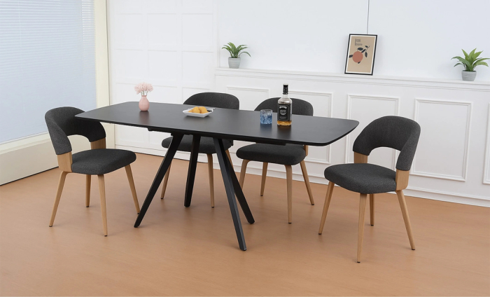 Set masa extensibila R0109 + 4 scaune R6450/7 [1]