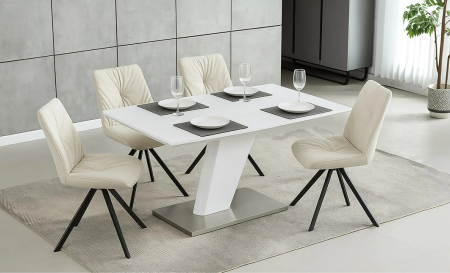 Set masa cu scaune - Set masa extensibila R380 + 4 scaune R356/1