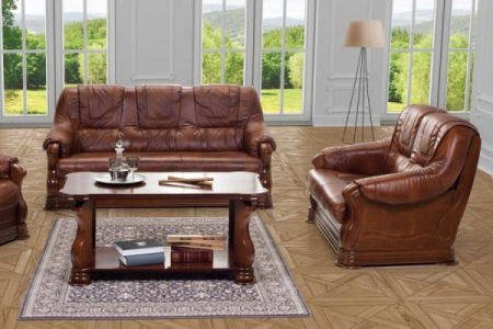 Canapea set 3 2 1 piele naturala Madras [1]