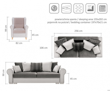 Canapea extensibila Deluxe [2]