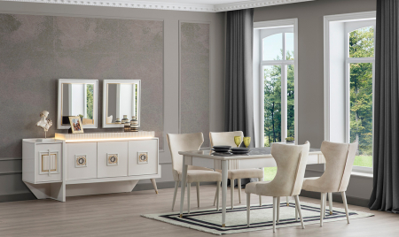 Mobila living premium - Living Aspendo White