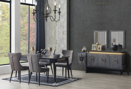 Mobila living premium - Living Aspendo Black