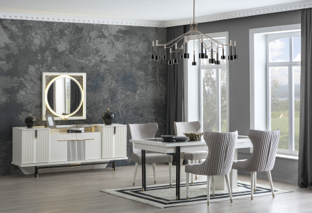 Mobila living premium - Living Bellas White