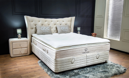 Paturi tapitate - Pat tapitat LINCOLN