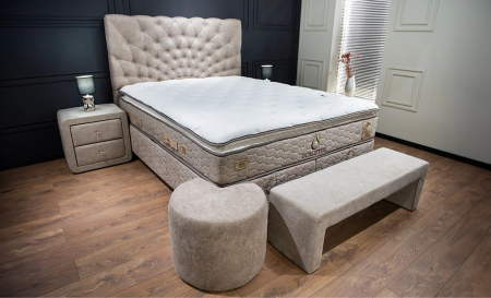 Paturi tapitate - Pat tapitat CALIPTUS