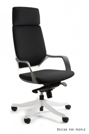Scaune de birou - Scaun de birou ergonomic APOLO alb cu negru