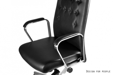 Scaun de birou ergonomic ARESS alb [2]
