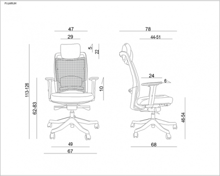 Scaun de birou ergonomic FULKROMS [2]