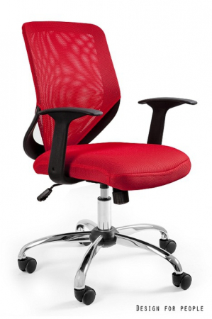 Scaune de birou - Scaun de birou ergonomic MOBIS rosu