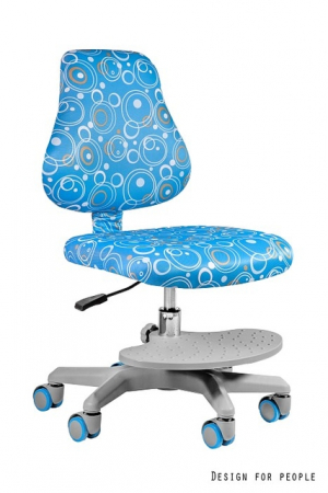 Scaune de birou pentru copii - Scaun de birou ergonomic pentru copii BETY blue
