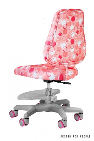 Scaun de birou ergonomic pentru copii BETY roz [1]