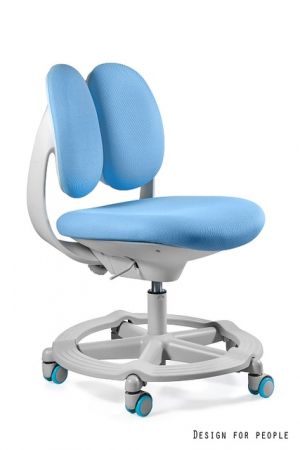 Scaune de birou pentru copii - Scaun de birou ergonomic pentru copii GYFY albastru