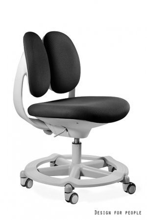 Scaune de birou pentru copii - Scaun de birou ergonomic pentru copii GYFY gri