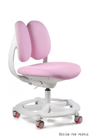 Scaun de birou ergonomic pentru copii GYFY roz [0]