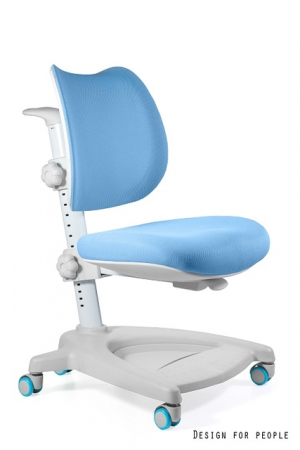 Scaun de birou ergonomic pentru copii SNOPY albastru [0]
