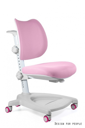 Scaun de birou ergonomic pentru copii SNOPY roz [0]