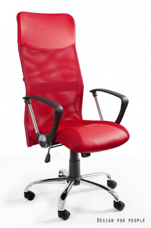 Scaune de birou - Scaun de birou ergonomic VIPERS rosu