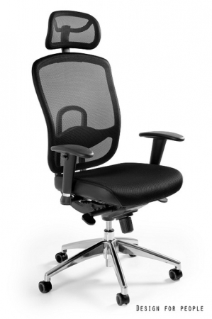 Scaune - Scaun de birou ergonomic VIPS negru
