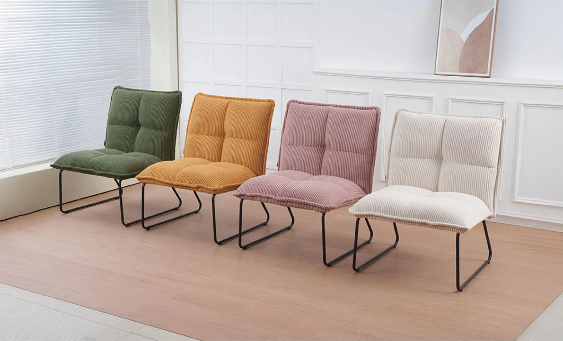 Scaune bucatarie si living - Scaun Living Tapitat RLCM0109CF