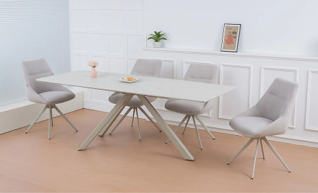 Set masa cu scaune - Set masa extensibila R0107 + 4 scaune R0108/6