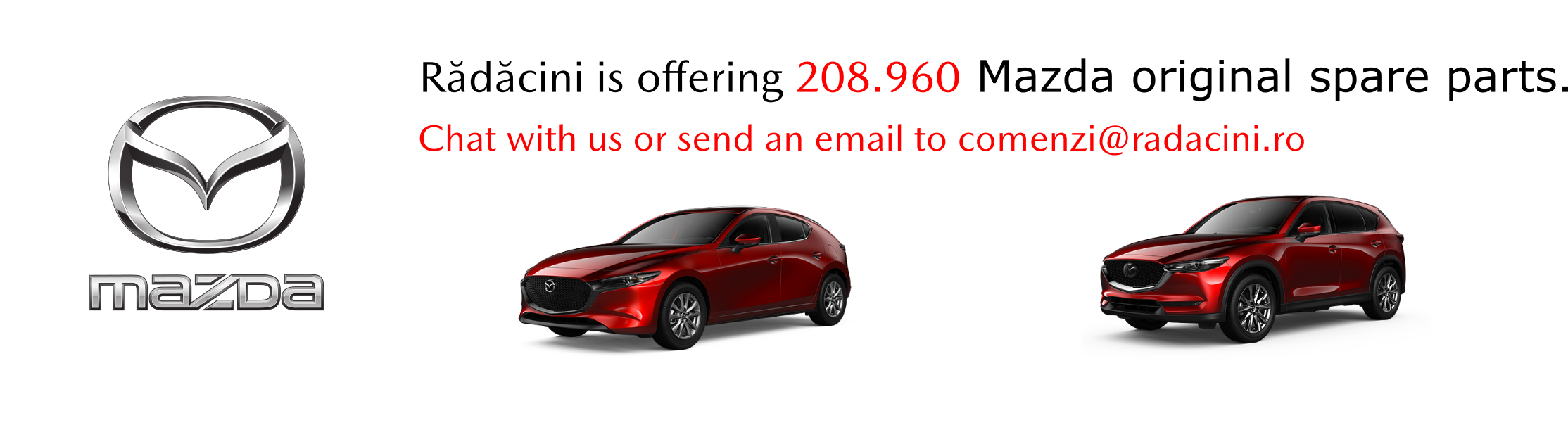 Original spare parts Mazda