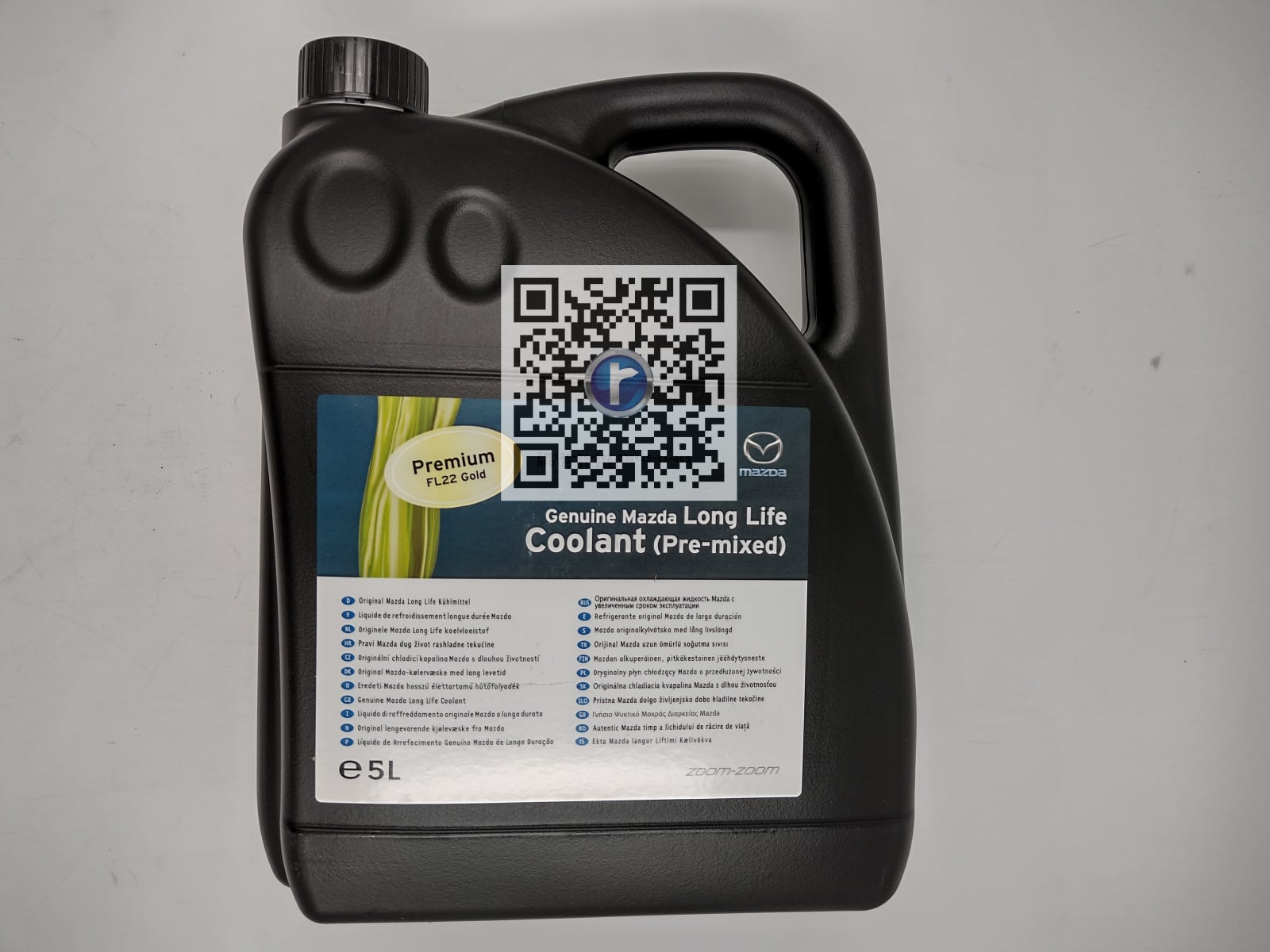 ANTIFREEZE MAZDA PREMIUM FL22 GOLD 1L L247CL005 4X [3]