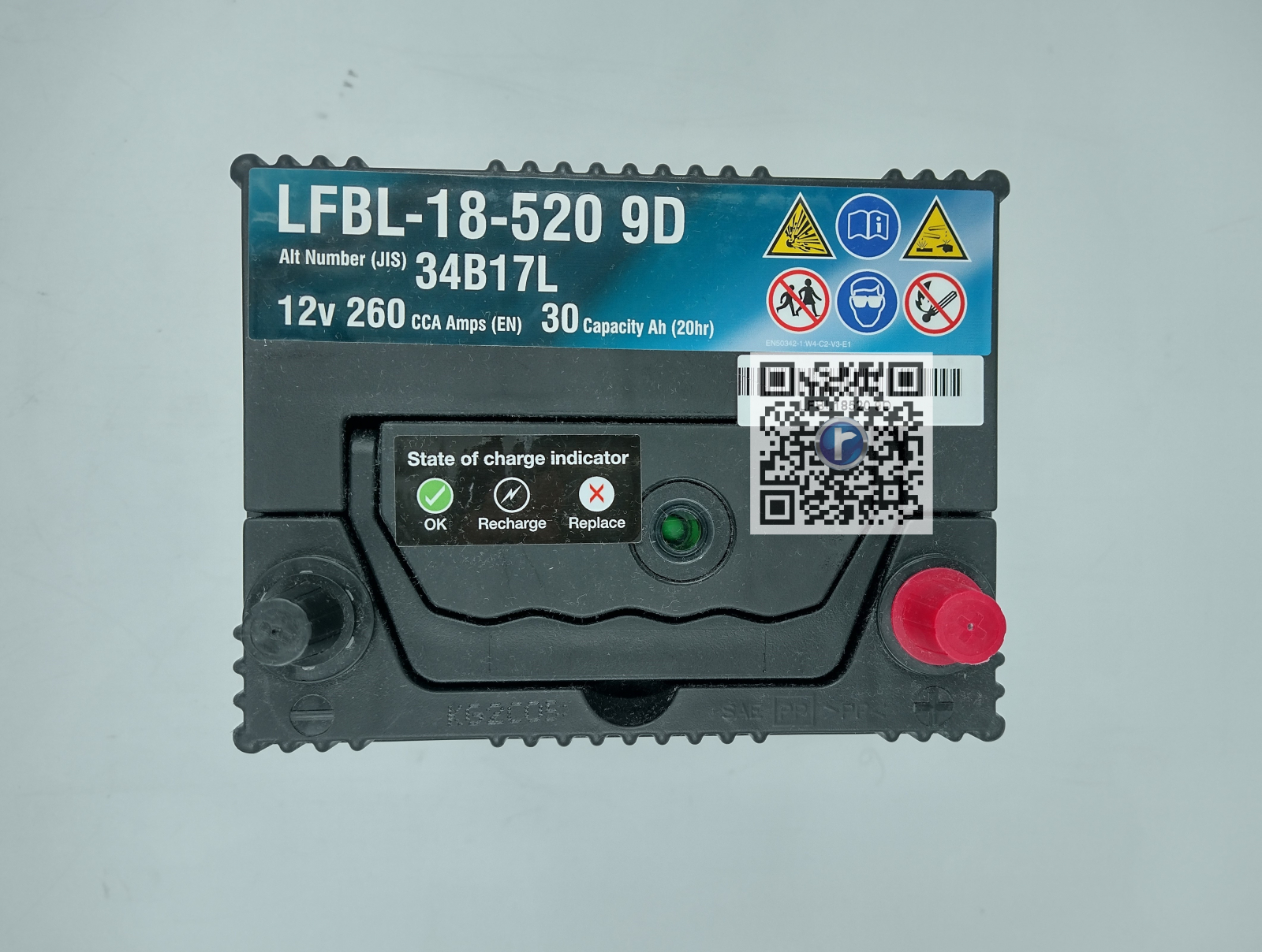 Portbagajul cu piese Mazda - BATERIE I-STOP - M3,M5 LFBL18520 9D