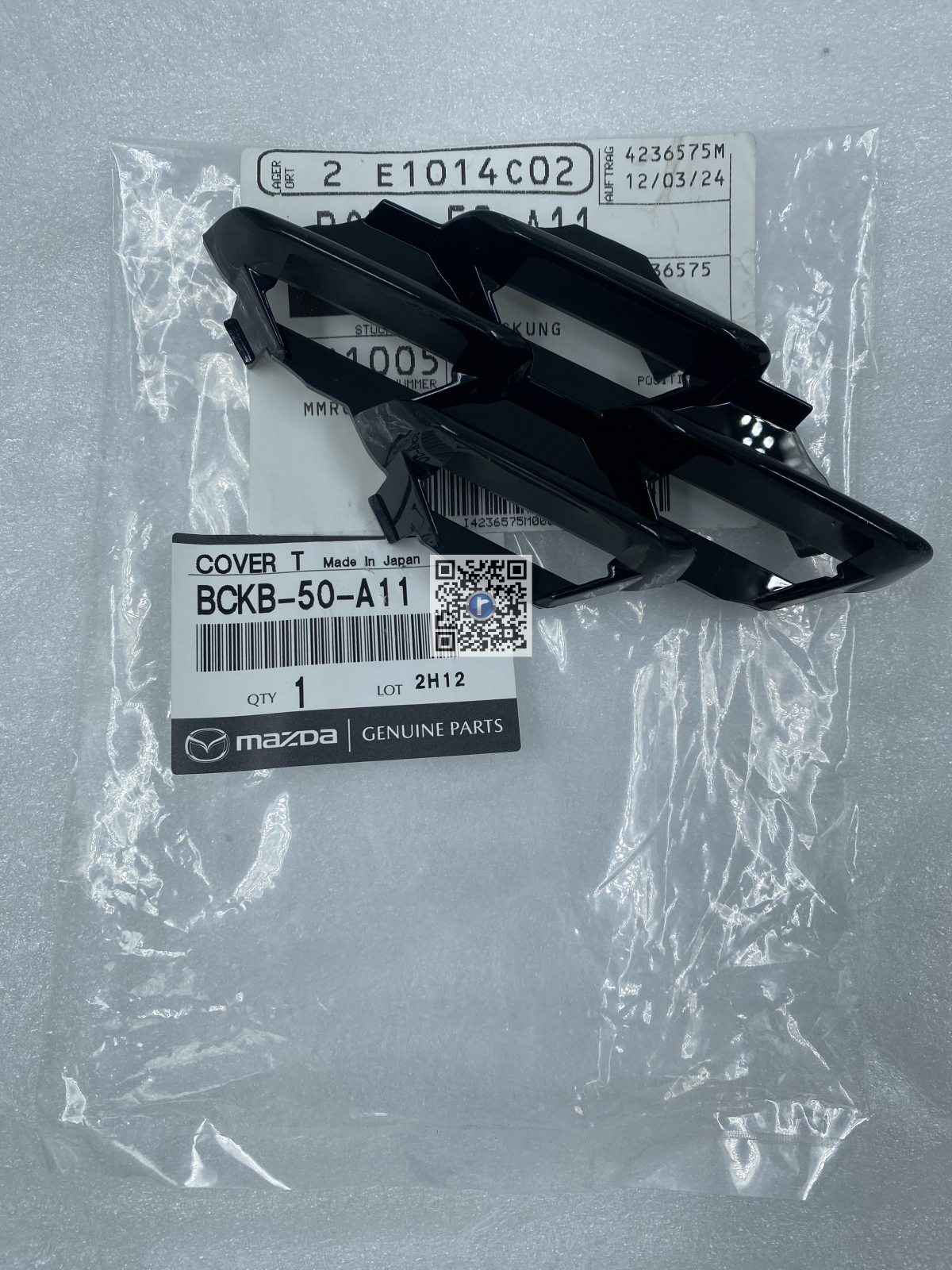 Caroserie - KÜHLERGRILLABDECKUNG – BCKB50A11