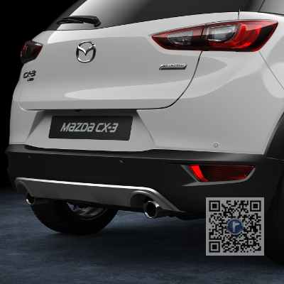 1759 cmc 85 KW / 115 CP - Difuzor bara spate Mazda CX-3
