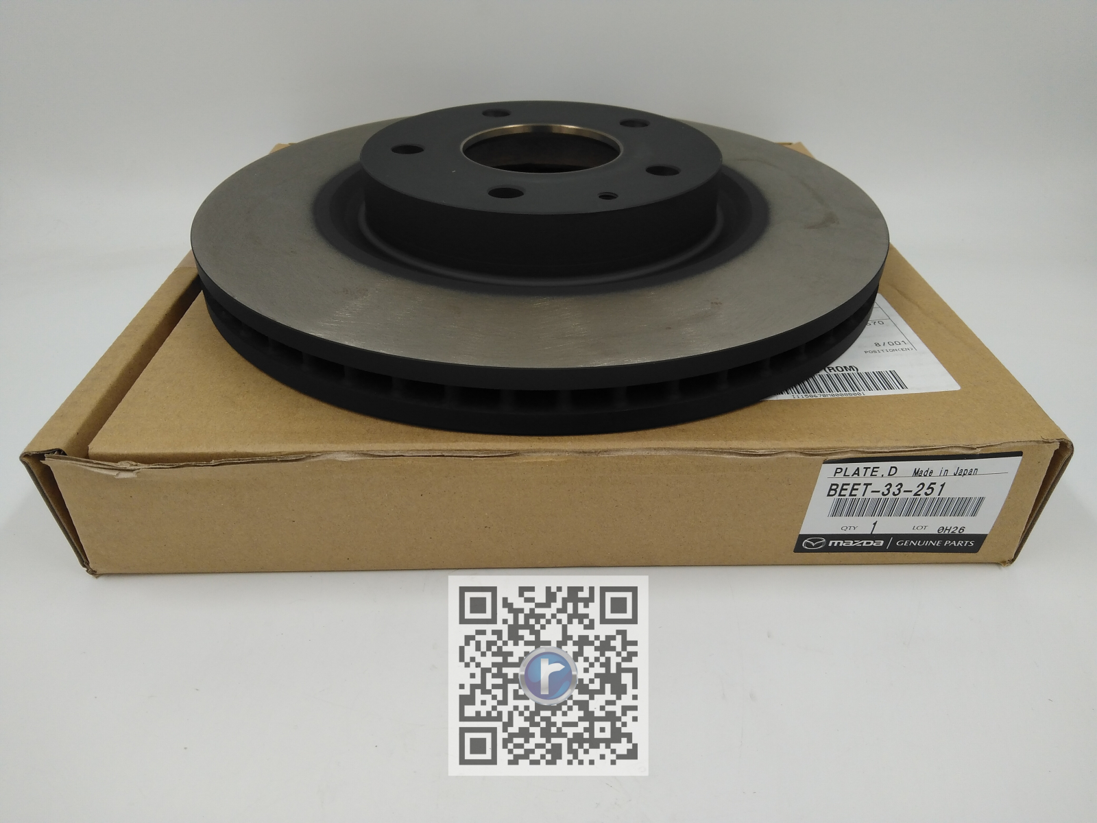 Frane / Roti - DISC FRANA FATA - M3,CX-30,MX-30 BEET33251
