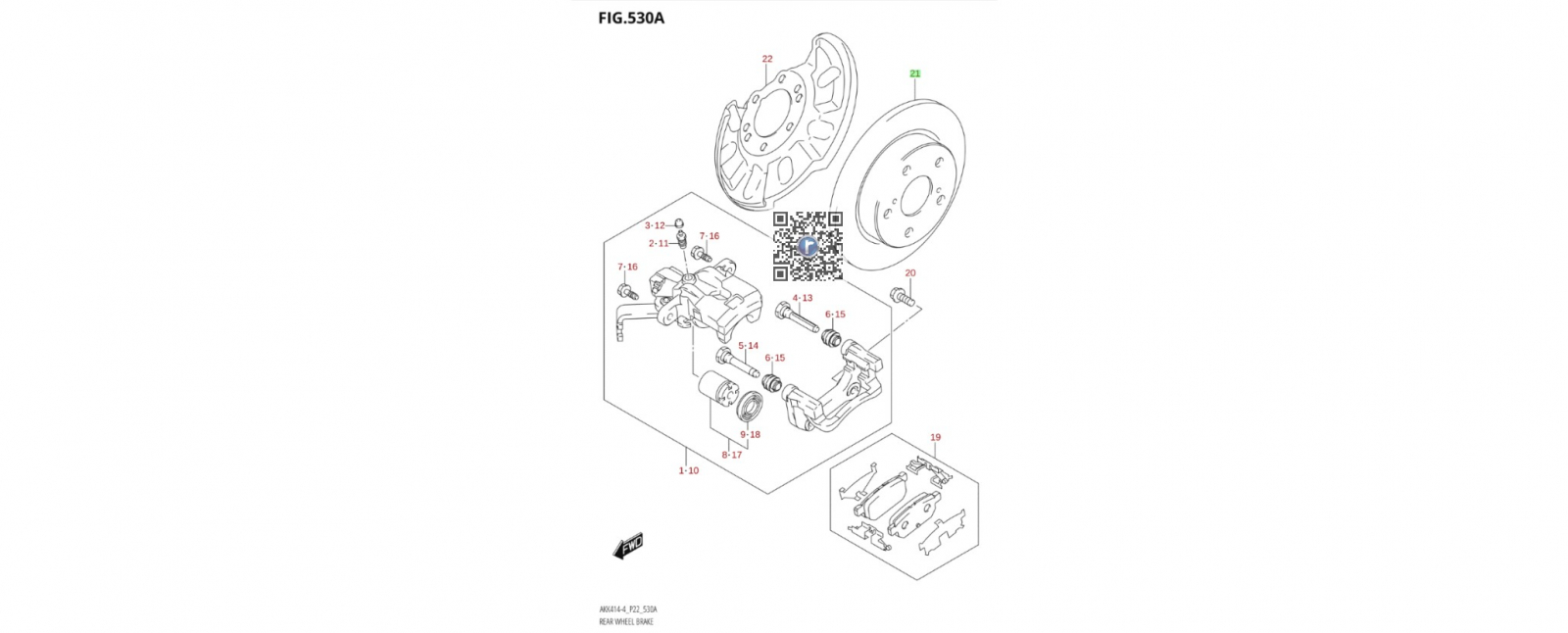 DISC FRANA SPATE - 55611-61M21-000 [3]