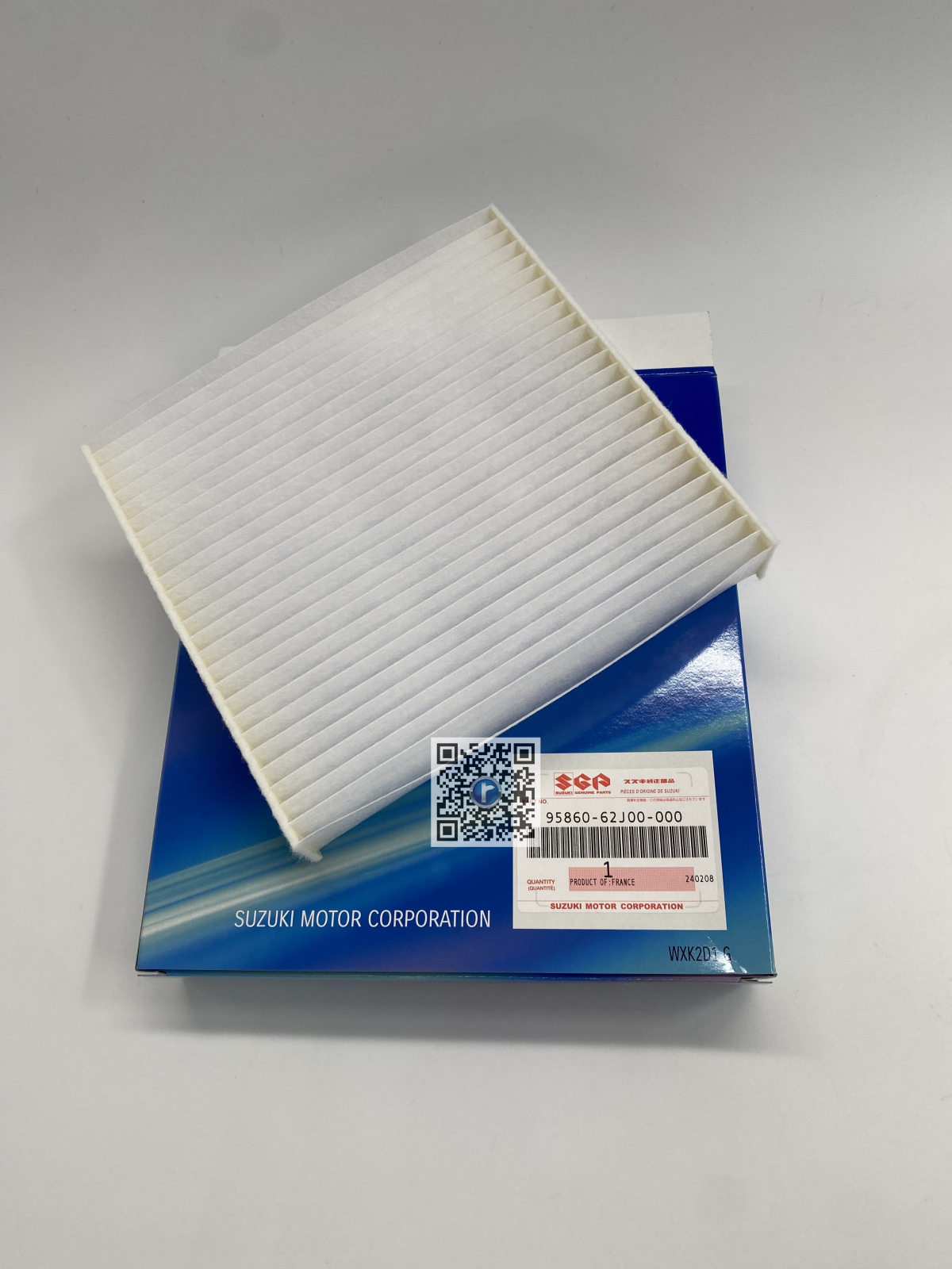 Trunk with Suzuki parts - POLLEN FILTER - 95860-62J00-000
