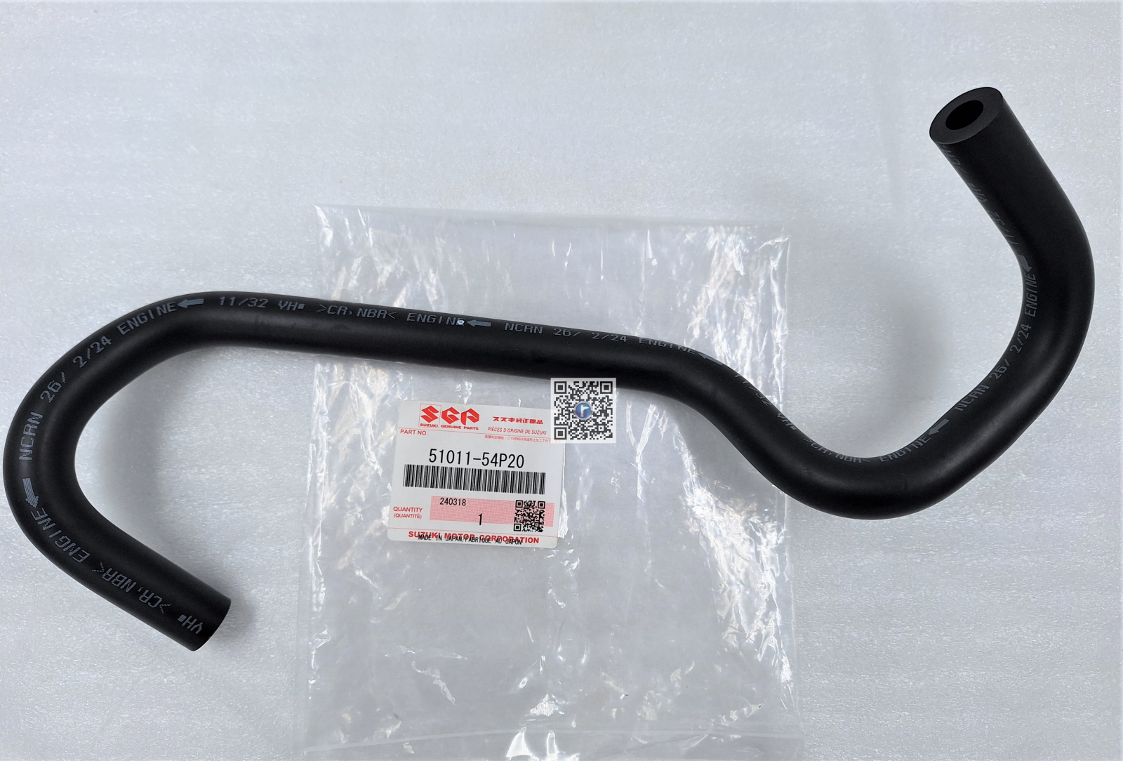 Frane / Roti - BRAKE VACUUM HOSE - Suzuki 51011-54P20-000