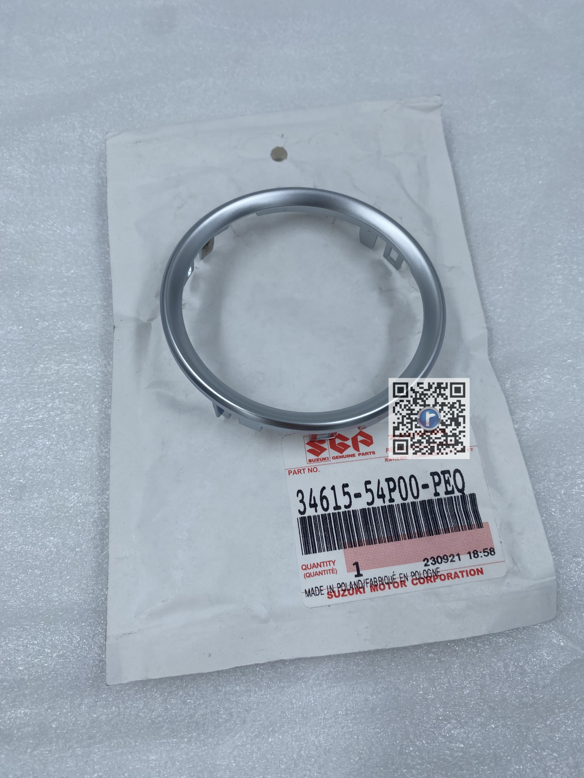 Accesorii - BAGUE D'HORLOGE - 34615-54P00-PEQ