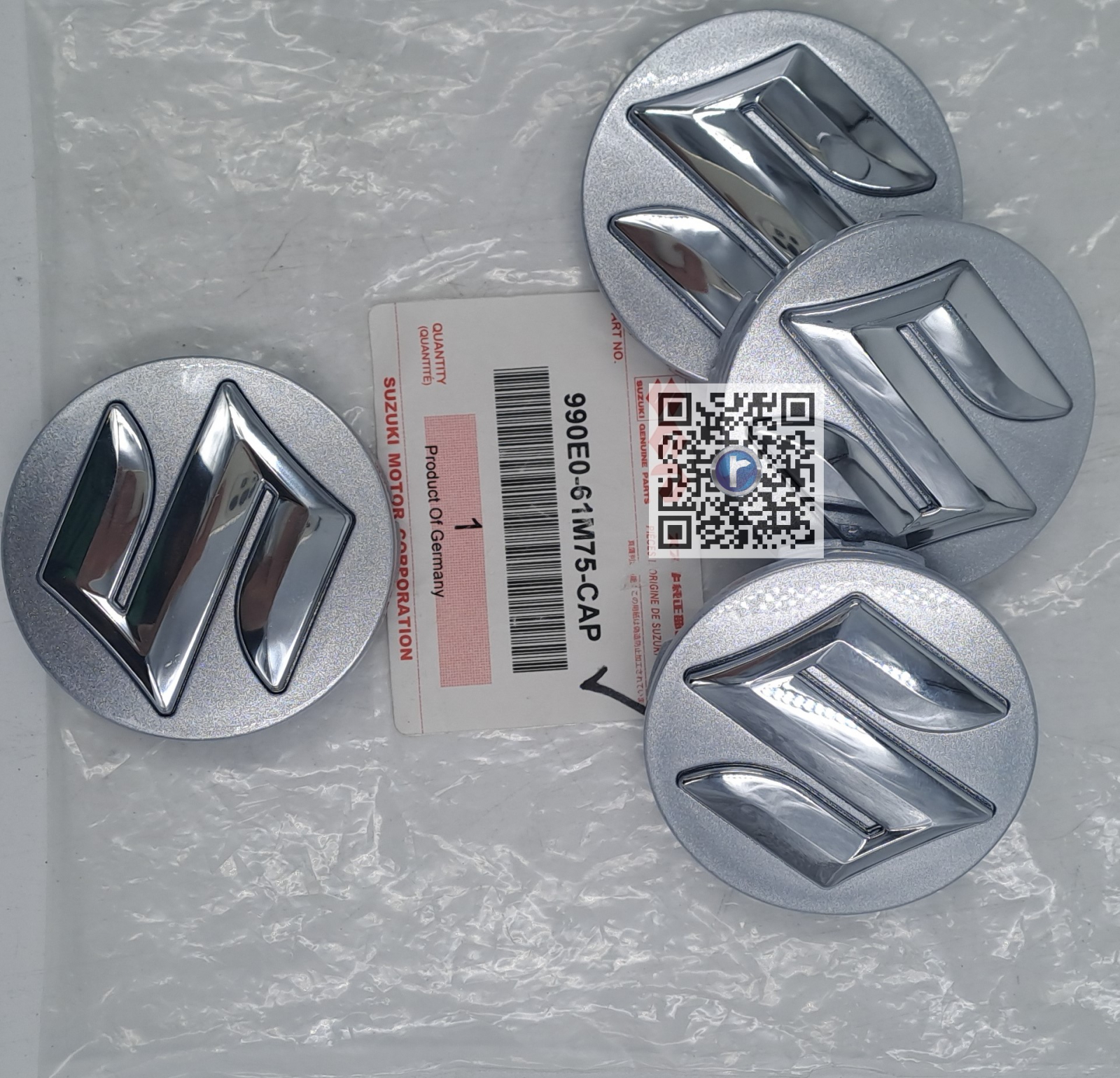 Accesorii - SET CAPACELE JANTA ALIAJ SUZUKI 990E0-61M75-CAP