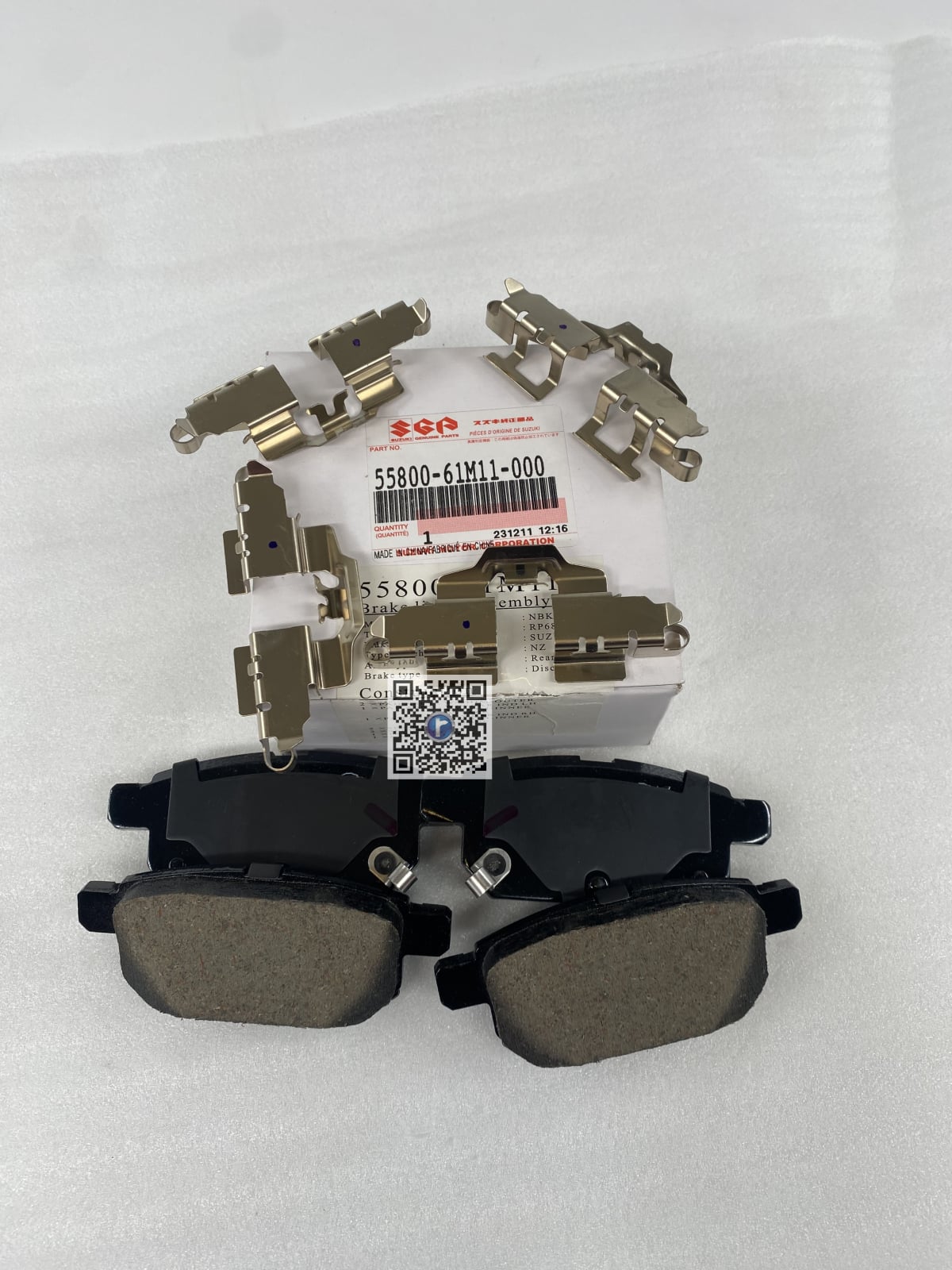 HINTERER BREMSBELAGSATZ - Suzuki SX4 / S-Cross / Vitara 55800-61M11-000 [2]