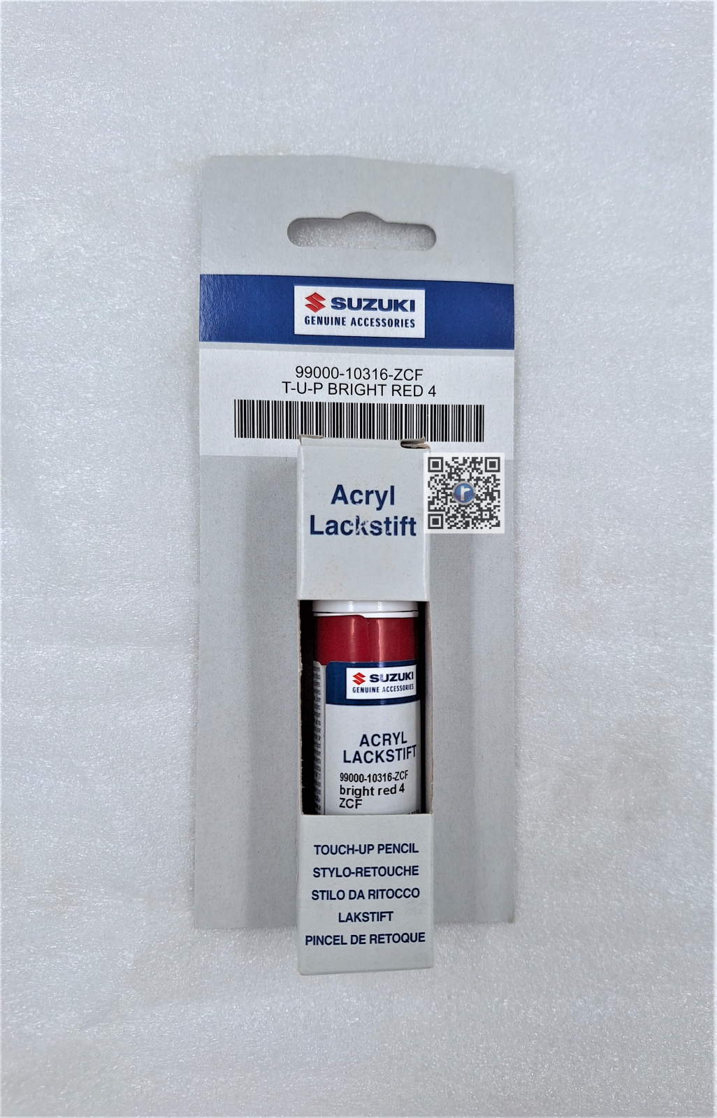 Accesorii - RETUS-SET IN HELLROTER FARBE - Suzuki 99000-10316-ZCF