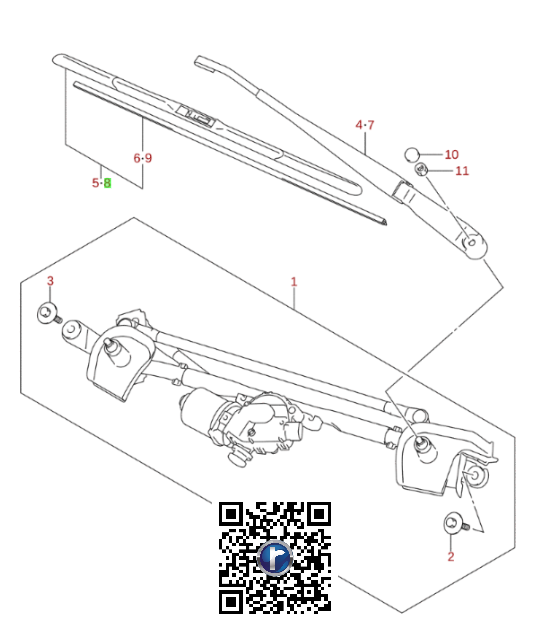 ПАСАЖИРСЬКА ЩІТКА ДІВНИКА - 38340-62R20-000 [3]