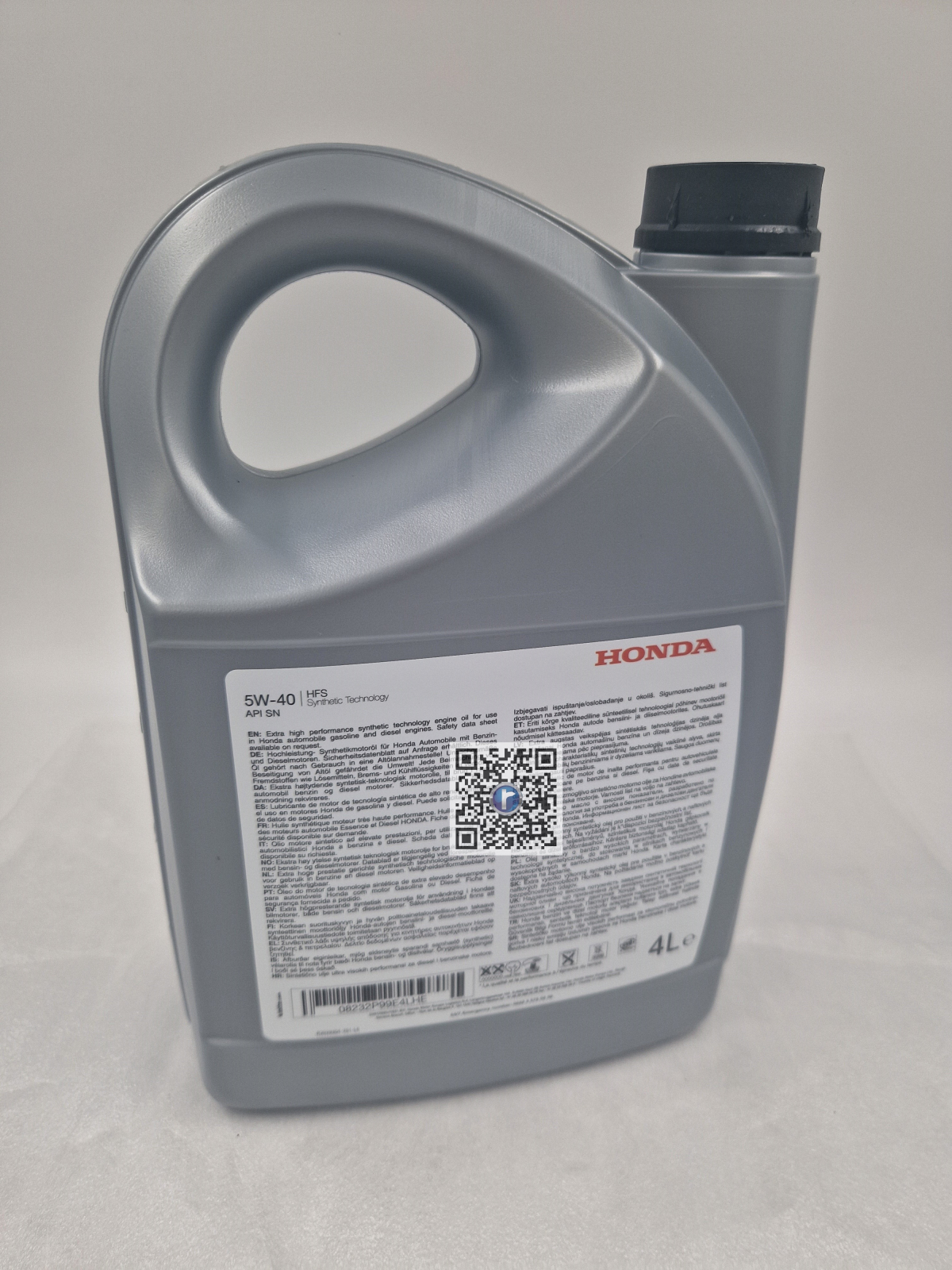 ENGINE OIL 5W40 HFS 4L - Honda 08232P99E4LPRO [2]