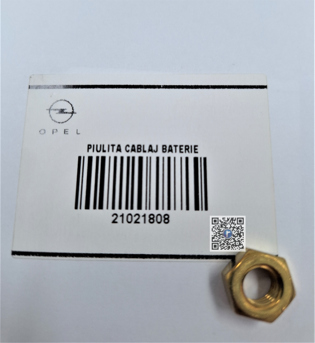 ГАЙКА ПРОВОДКИ АКУМУЛЯТОРА - Opel Antara 21021808 [1]