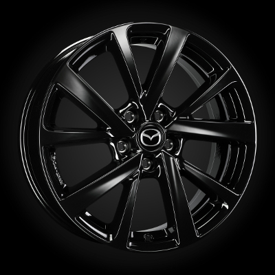 Диск зимовий R18 Black Glossy Bridgestone - Mazda 3 BP [1]