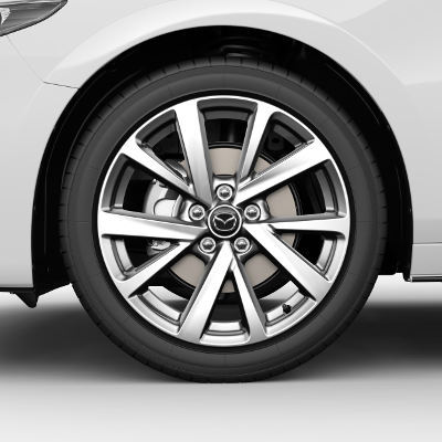 Winter wheel R18 Chrome Shadow Bridgestone - Mazda 3 BP [3]