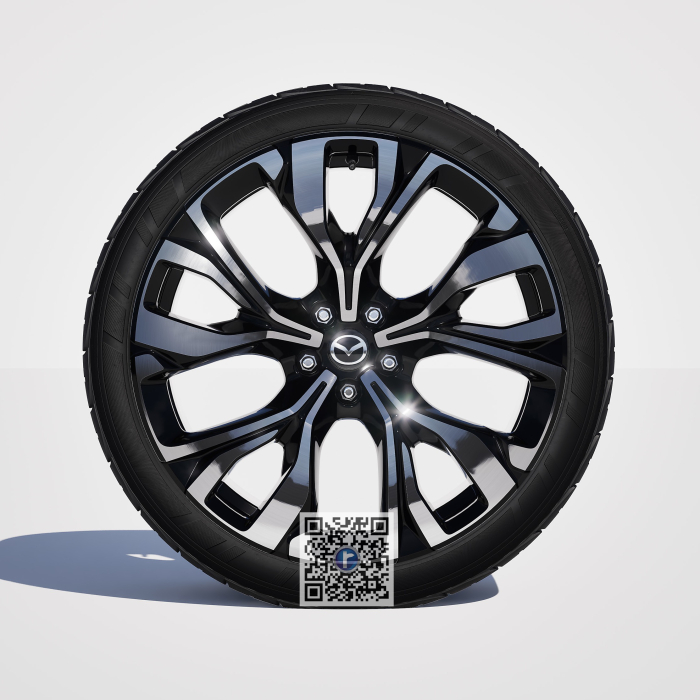 Winter Wheel Alloy Rim R21 DIAMOND CUT Bridgestone BLIZZAK 6 - Mazda CX-6e 2026-present [2]