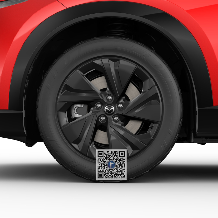 Roata iarna janta aliaj R19 NEGRU LUCIOS Bridgestone BLIZZAK 6 - Mazda CX-6e 2026-PREZENT [2]