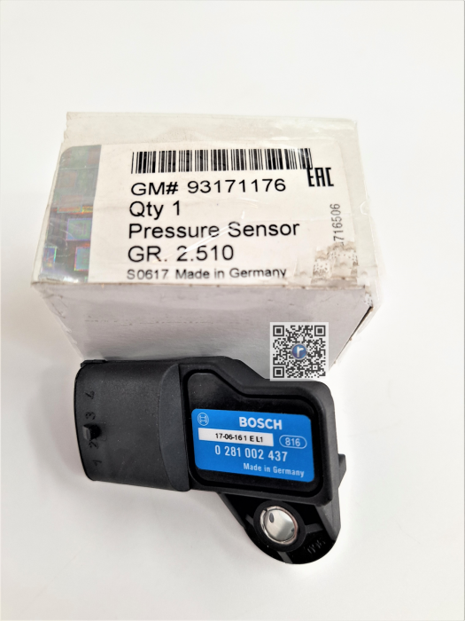 CAPTEUR DE PRESSION D'ADMISSION - Opel 93171176 [1]