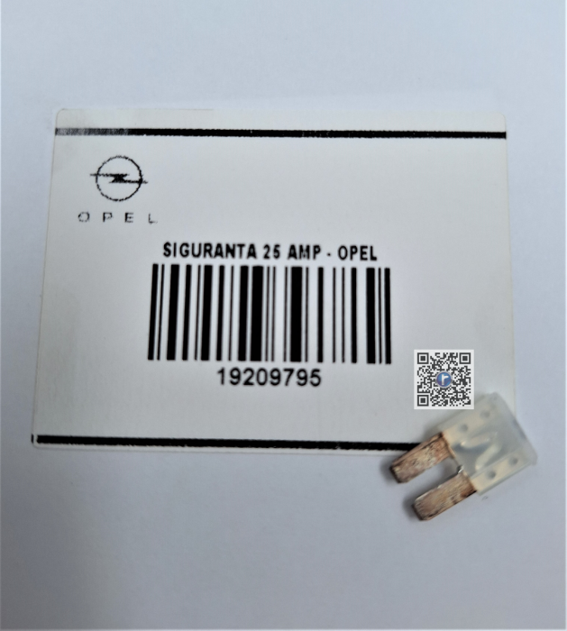 ЗАПОБІЖНИК 25 АМП - Opel 19209795 [1]