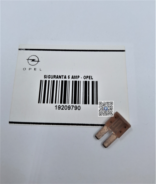 ЗАПОБІЖНИК 5 АМП - Opel 19209790 [1]